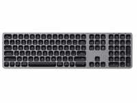 SATECHI Aluminium Bluetooth Tastatur mit Ziffernblock – Für M2/ M1 MacBook