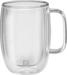 Zwilling&reg; Sorrento Plus 2-TLG. Latte-Macchiato-Set mit Henkel, 450 ml