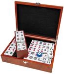 Philos 3166 - Mah Jongg, Designbox, mit arabischen Zeichen, Strategiespiel