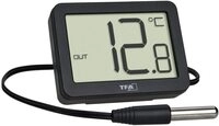TFA Dostmann Digitales Innen-Au&szlig;en-Thermometer, 30.1066.01, inkl wasserdichter