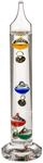 Out of the blue Glas-Galileothermometer, 18 cm