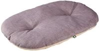 Kerbl 80356 Liegekissen Loneta, 82 x 57 cm, grau/gelb