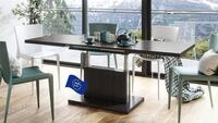 Mazzoni Aston Couchtisch ausziehbar h&ouml;henverstellbar 120/200cm in Walnuss Wenge