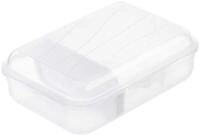 Rotho Fun Vesperdose 0,9l mit herausnehmbarer Trennwand, Kunststoff (PP) BPA-frei,