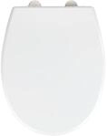 WENKO Toilettendeckel mit Absenkautomatik, oval, belastbar bis 175 kg,...