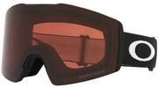 Oakley Prizm Unisex Sonnenbrille mit mattem schwarzem Rahmen, Schnee-Granat-Gl&auml;ser,
