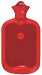 S&auml;nger Gummi-W&auml;rmflasche Doppellamelle, 2l, rot