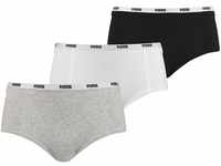 PUMA Damen Unterwäsche Unterhosen 3 Mini Shorts im Vorteilspack...