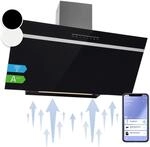 Klarstein Dunstabzugshaube 90 cm Umluft/Abluft, Schwarz mit...