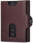 VON HEESEN Slim Wallet mit RFID Schutz - Geldb&ouml;rse Herren klein - Mini Geldbeutel