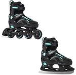 RAVEN Pulse 2in1 Schlittschuhe Inline Skates Inliner f&uuml;r Kinder und Erwachsene