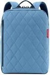 reisenthel classic backpack M rhombus blue - durchdachter Rucksack, modernes...