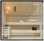 Home Deluxe - Traditionelle Sauna - Shadow XL - 200 x 150 x 190 cm - f&uuml;r 5 Personen
