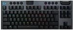 LOGITECH - Accessories G915 TKL Lightspeed WRLS RGB MECH.G KB - Carbon - PTG MEDITER