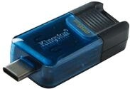 Kingston DataTraveler 80 M USB-C 3.2 Gen 1 - 200MB/s 256GB - DT80M/256GB, blau