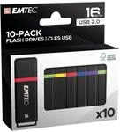 Emtec, Speicher &ndash; Informatik, USB-Stick, USB-A K100 3.2, 16 GB, ECMMD16GK102P10
