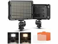 NEEWER 176 LED Videoleuchte Streaming Licht 5600K dimmbar Videolicht Panel mit...
