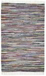 andiamo Fleckerlteppich Multi - handgewebter Flickenteppich Boho aus 100% Baumwolle,