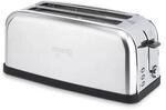 H.Koenig Toaster Toastbrot Spezial Baguette 2 Scheiben TOAS28 Breite Schlitze...