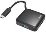 Hama USB C Hub 4 Ports (Super-Speed Daten&uuml;bertragung mit bis zu 5 Gbps, 4X USB-A