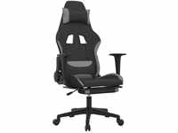 vidaXL Gaming Stuhl, Bürostuhl Drehbar Höhenverstellbar, Schreibtischstuhl