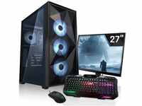 SYSTEMTREFF Gaming Komplett PC Set AMD Ryzen 9 5900X 12x4.8GHz | Nvidia GeForce...