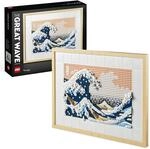 LEGO 31208 Art Hokusai &ndash; Gro&szlig;e Welle, 3D Japanische Wanddeko, Bastelset,...