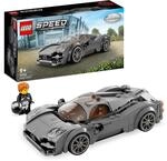 LEGO Speed Champions Pagani Utopia Rennwagen und Spielzeug-Modellbausatz eines