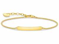 Thomas Sabo Armband Classic gold mit Brücke