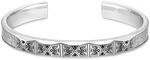 THOMAS SABO Armreif Lebensweg 925 Sterlingsilber, Geschw&auml;rzt