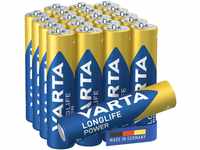 VARTA Batterien AAA, 20 Stück, Longlife Power, Alkaline, 1,5V, ideal für Spielzeug,