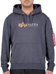 Alpha Industries Herren Alpha Label Hoody Kapuzensweat f&uuml;r Herren Kapuzenpullover