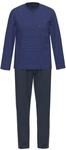 Herren Schlafanzug lang dark saphir 106