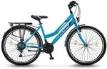 26 Zoll Fahrrad 21-Gang Shimano Schaltung mit Beleuchtung nach STVO T&uuml;rkis