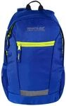 Regatta Jaxon III Rucksack Junior (10L), Blau - Limettengr&uuml;n, Einheitsgr&ouml;&szlig;e,