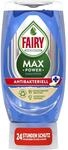 Fairy Max Power Handgeschirrsp&uuml;lmittel Antibakteriell, einfache und m&uuml;helose