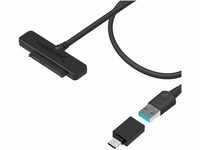 Sabrent USB C SATA auf USB 3.1 Gen 2, SSD/HDD Festplatten adapter, USB 3.1 zu...