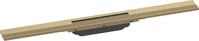 hansgrohe Fertigset Duschrinne RainDrain Flex, Abflussrinne 700mm, Bodenablauf...