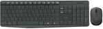 Logitech 920-008024 MK235 Kabellose Tastatur/Maus grau-BGR-2,4 GHZ-INTNL &ndash; M&auml;use &