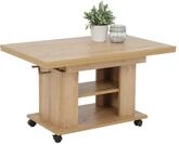Hela Tische, Funktionscouchtisch Sofatisch Jakob, Holzoptik melaminbeschichtet,