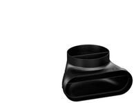 Bora Ecotube EFR90/1 &Uuml;bergang flach rund 90&deg;