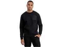 Alpha Industries Nylon Pocket Sweater Sweatshirt für Herren Black