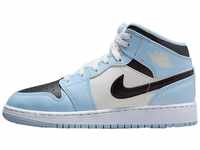 Nike Jordan 1 Mid Ice Blue (GS) (Ice Blue, eu_Footwear_Size_System, Big_Kid,...