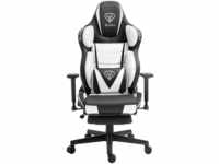 Trisens Gaming Stuhl Chair Racing Chefsessel mit Sportsitz und ergonomsichen