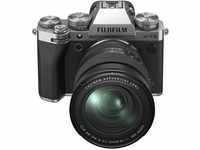Fujifilm X-T5 Silber + FUJINON XF16-80mmF4 R OIS WR Objektiv Kit, 4547410486544