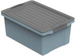 Rotho Compact Aufbewahrungsbox 13l mit Deckel, Kunststoff (PP recycelt)...