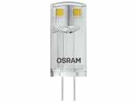 OSRAM LED Pin Lampe mit G4 Sockel, Warmweiss (2700K), 12V-Niedervoltlampe, 0.9W,