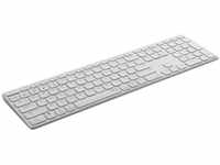Rapoo E9800M kabellose Tastatur wireless Keyboard flaches Aluminium Design