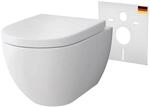 Alpenberger Sp&uuml;lrandloses H&auml;nge WC mit Bidet Funktion | Taharet WC mit Nano &