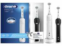Oral-B Pro 1 790 Sensitive Elektrische Zahnbürsten (2 Stück) mit wiederaufladbaren